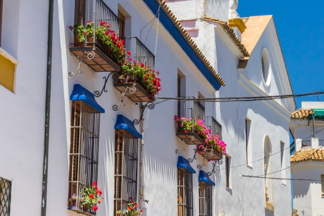 vistas del barrio de San Basilio en Córdoba